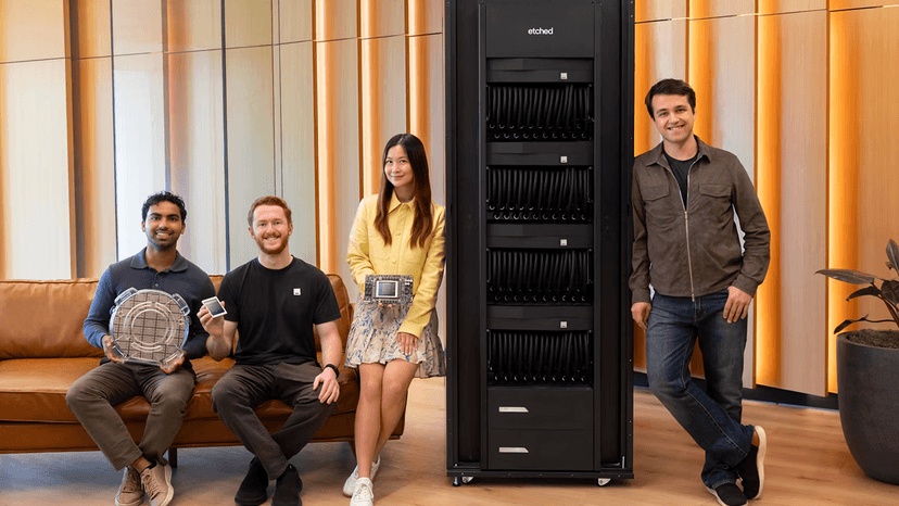 Etched Raises $300M at a $10.3B Valuation to Build Frontier AI Inference Clusters